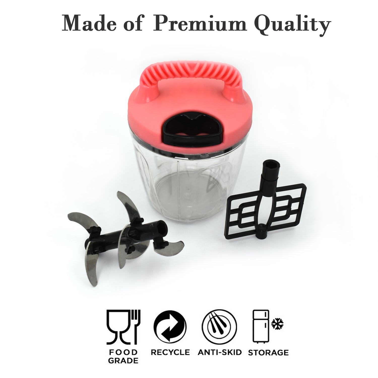 2714 2 in 1 Handy Chopper 1000 ML used widely in all kinds of household kitchen purposes for cutting and chopping of types of vegetables and fruits etc. 2714 2 in 1 Handy Chopper 1000 ML used widely in all kinds of household kitchen purposes for cutting and chopping of types of vegetables and fruits etc.